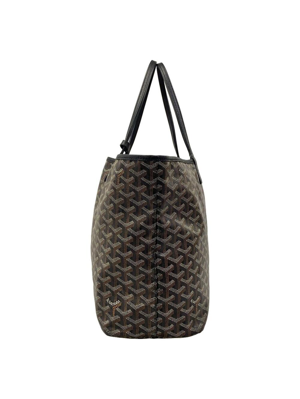 Goyard Saint Louis Pm Black Coated #351055G19B - Picture 2 of 15